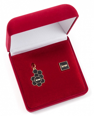 Знак и кулон "icm"